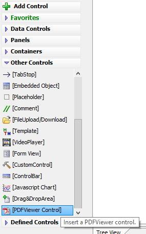 Pdf Viewer Control